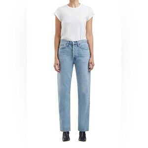 Agolde Lana Mid-Rise Full Length Jeans